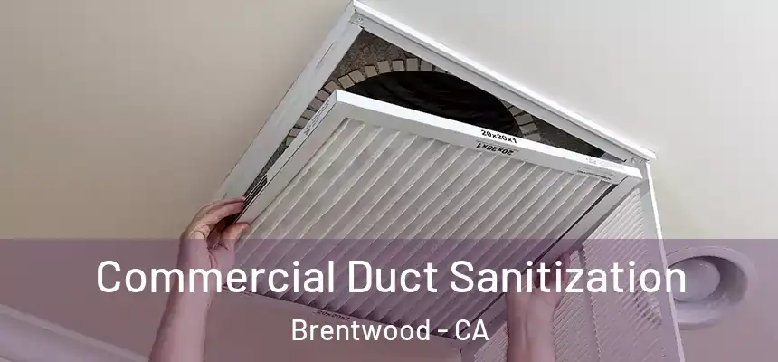  Commercial Duct Sanitization Brentwood - CA